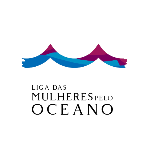 Logo Liga das Mulheres pelo Oceano